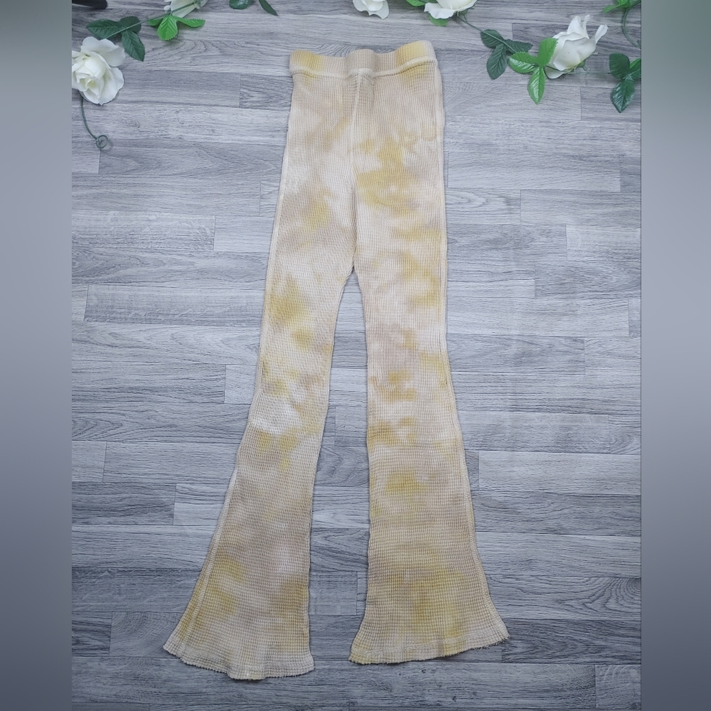 Wild Fable Tan Tie-Dye Flare Pants